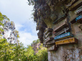 Los escalofriantes ataúdes de Sagada