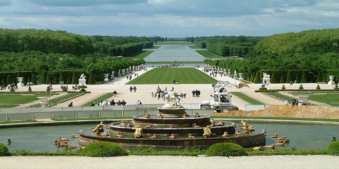 los jardines del Palacio de Versalles