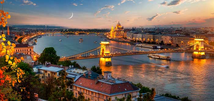 Viaje low cost a Budapest: puente-budapest