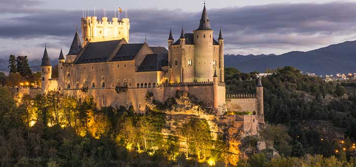 Castillos medievales - Alcázar de Segovia
