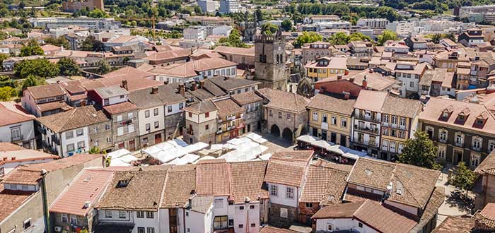 Guimaraes, Portugal, pueblos medievales de Europa