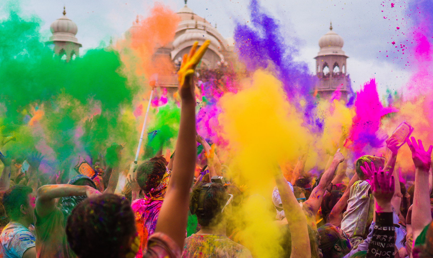 Festival Holi: La explosión del color - El Viajero Feliz