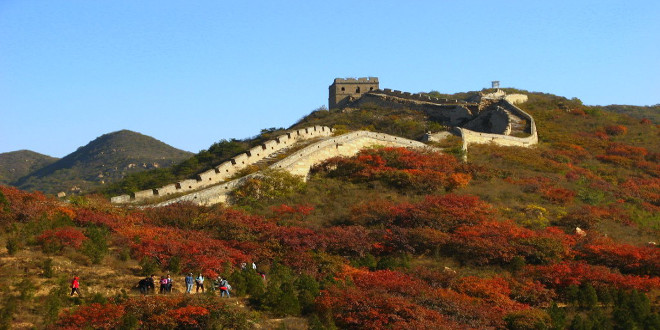 La muralla china como nunca antes la habías visto