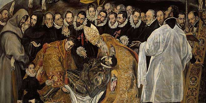 El entierro del señor de Orgaz El Greco