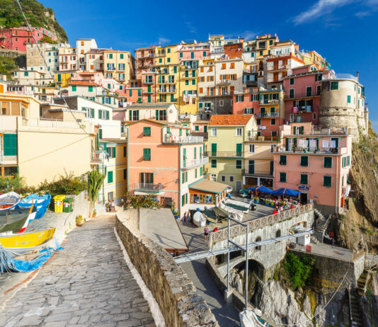 La hermosa Riviera italiana