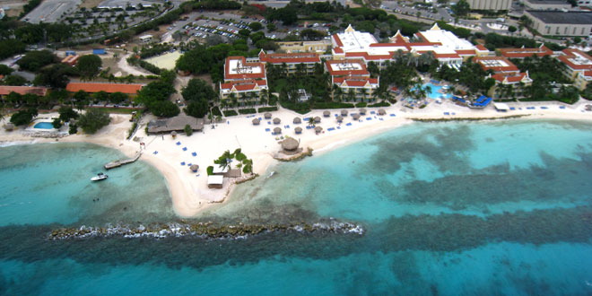 Vista aérea Curaçao