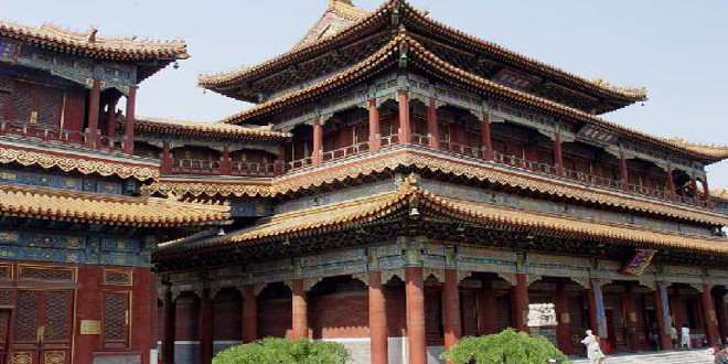 El templo de los lamas en Pekín