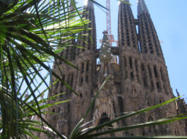 La impresionante Sagrada Familia en Barcelona