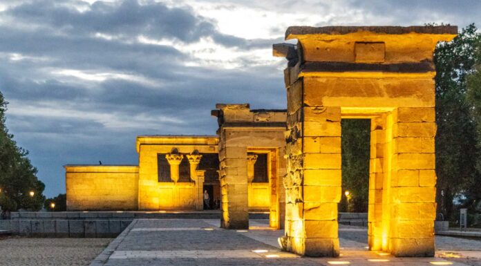 Templo de Debod, Egipto en Madrid