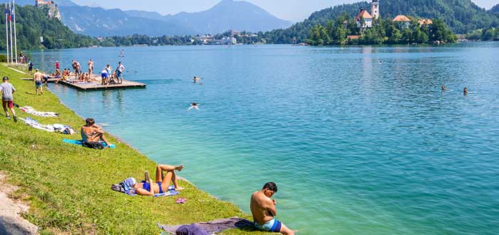 Ir al lago Bled