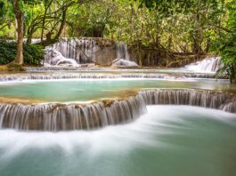 Las cascadas de Kuang Si, idílicas y divertidas