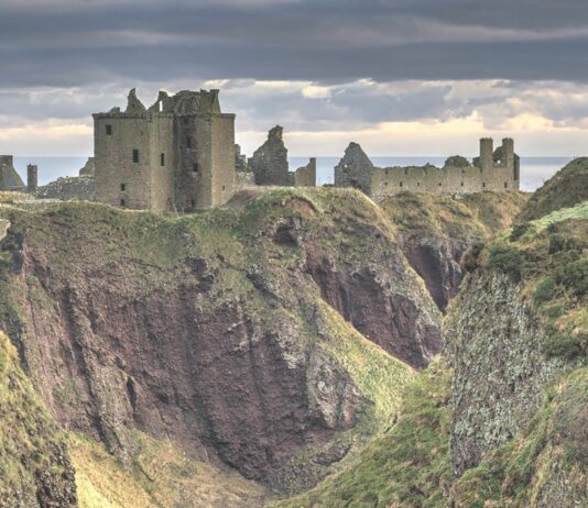 El inquietante Castillo Dunnottar