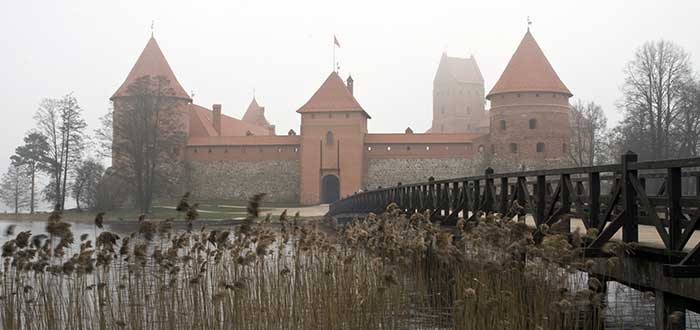 Historia del castillo de Trakai