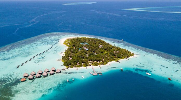 Islas en el océano índico