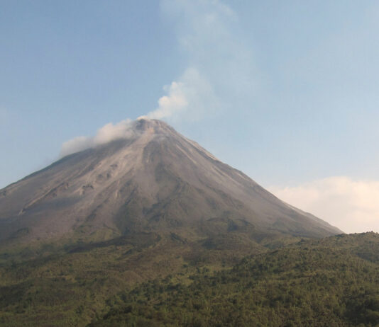El espectacular Volcán Arenal, en Costa Rica