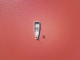 Lago Retba, lago rosa de Senegal