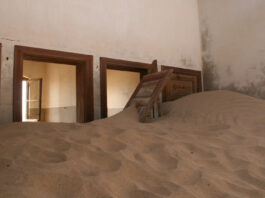 Kolmanskop, el pueblo de arena