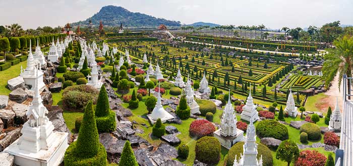 Jardín Tropical Nong Nooch, Tailandia
