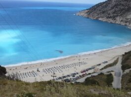 Myrtos, la mejor playa de Grecia