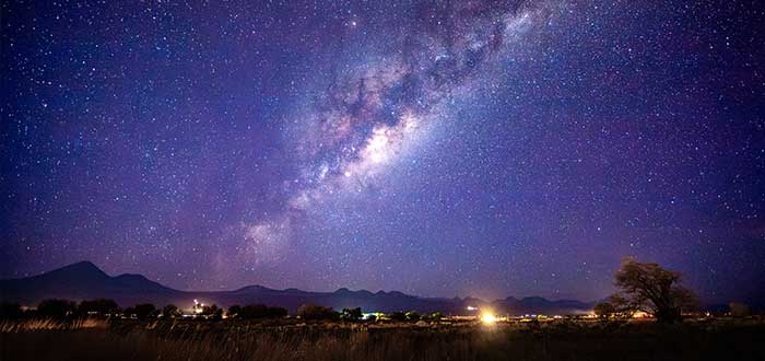 El cielo en el desierto de Atacama