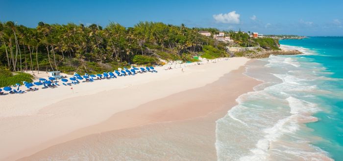 Playa Crane, Barbados | Playas de arena rosa