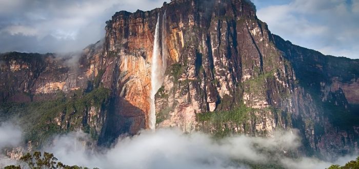 Vista del Salto Ángel Venezuela