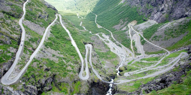 Trollstigen; escalera en Noruega - El Viajero Feliz