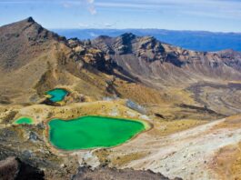 Parque nacional Tongariro, paisajes de película