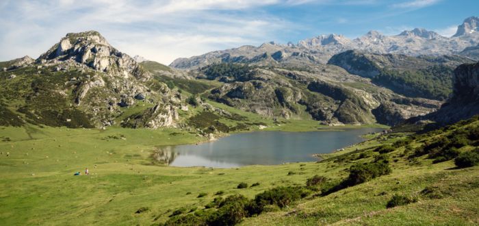 Lago en asturias