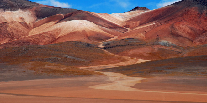 desierto de Siloli en Bolivia