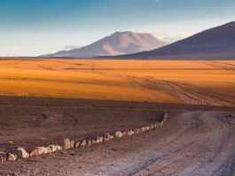 El desierto de Siloli en Bolivia