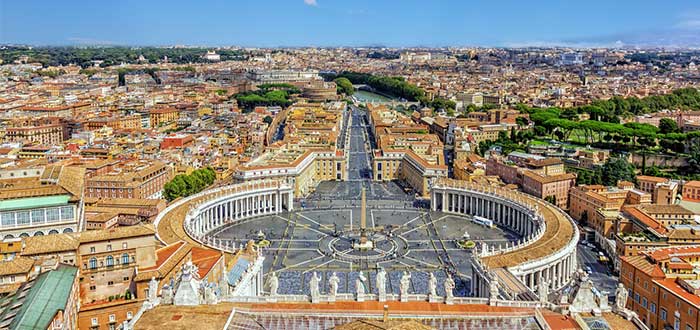 País más pequeño del mundo - Ciudad del Vaticano