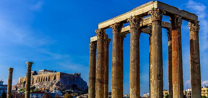 Que ver en Atenas. Templo Olímpico de Zeus