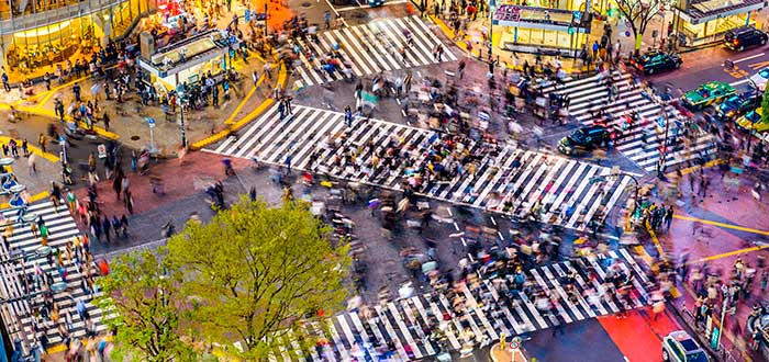 Qué ver en Tokio 5 Cruce de Shibuya