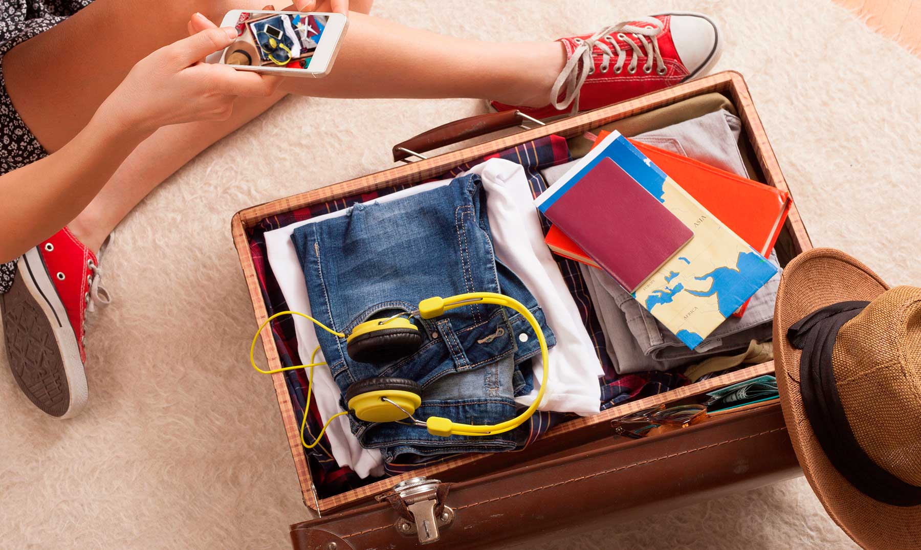 Lo que no debe faltar en tu equipaje antes salir de viaje