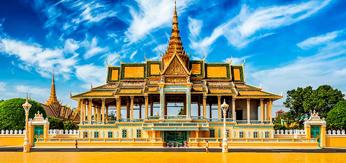 Qué ver en Camboya | Palacio real Nom Pen