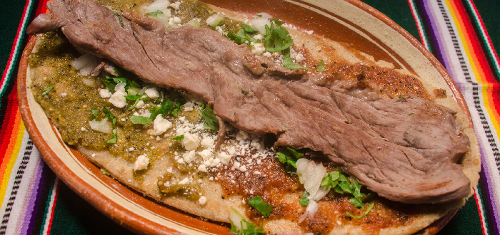 Comida típica mexicana | Huarache