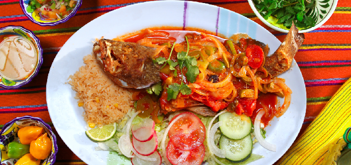 Comida típica mexicana | Pescado a la Veracruzana
