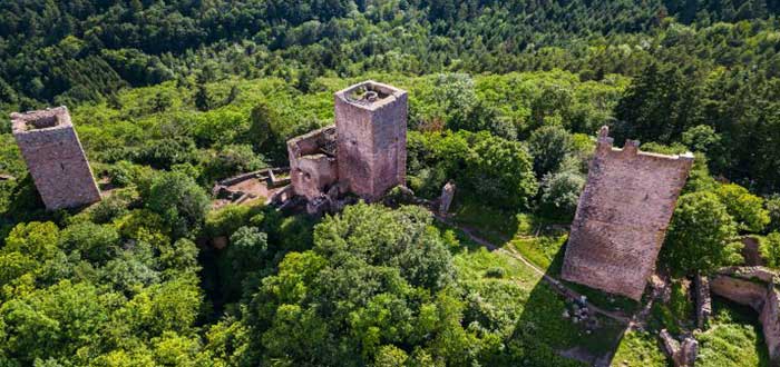Los tres castillos de Eguisheim