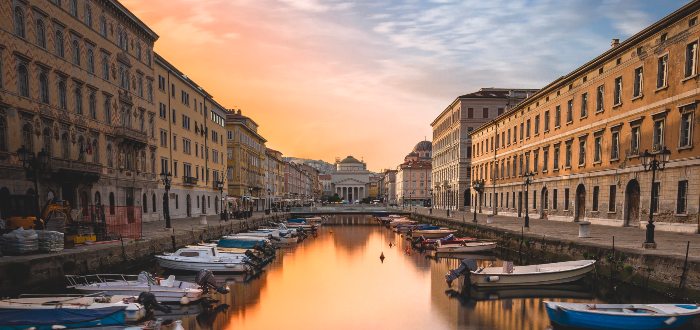 Qué ver en Trieste, Gran Canal de Trieste