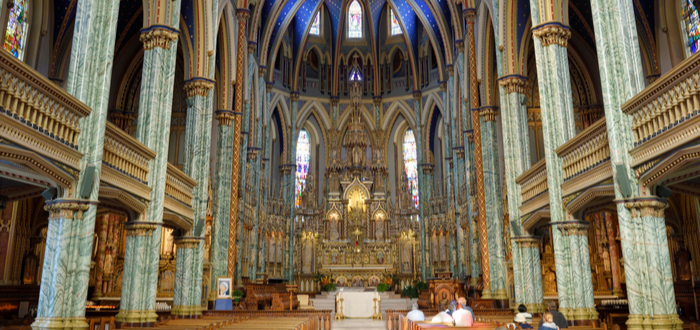 Qué ver en Ottawa. Basílica catedral de Nuestra Señora