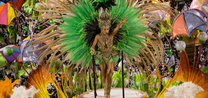 Las 5 festividades más turísticas del mundo. Carnaval de Río de Janeiro