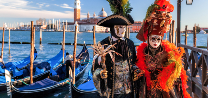 Las 5 festividades más turísticas del mundo. Carnaval de Venecia