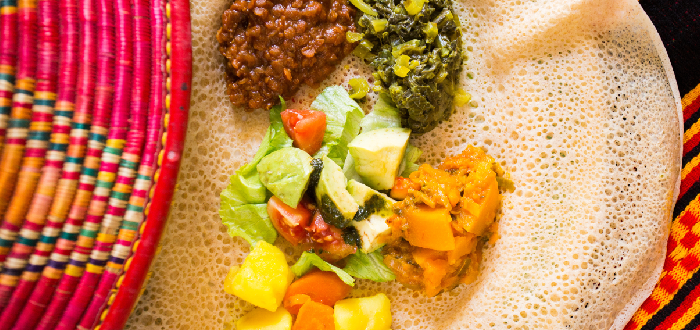 Comida típica de Etiopía | Injera