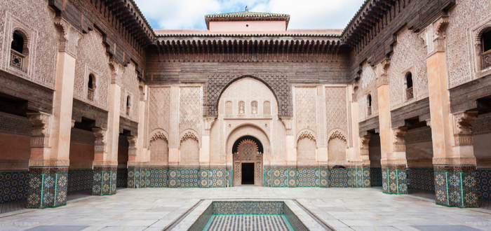 Los mejores planes en Marrakech para un viaje único. Medersa Ben Youssef