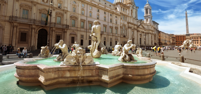 Las 10 plazas de Italia más bonitas. Piazza Navona (Roma)