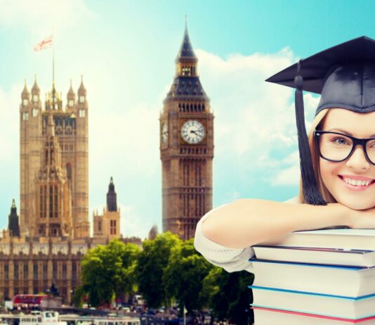 Estudiante de inglés en el extranjero