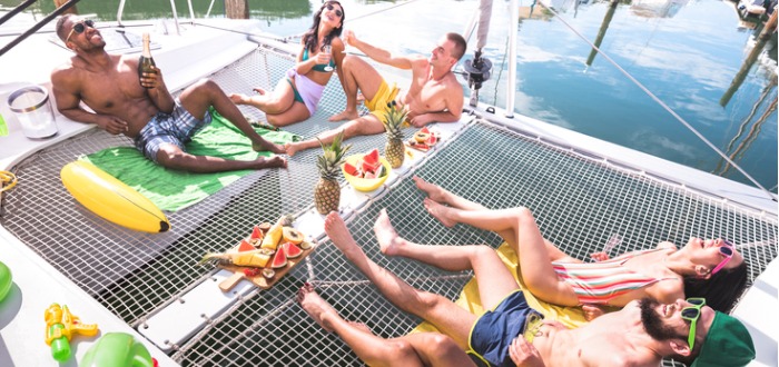 vacaciones en barco en Ibiza