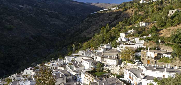 Paisagem Alpujara em Granada