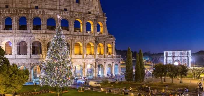 Árbol de navidad en Italia
